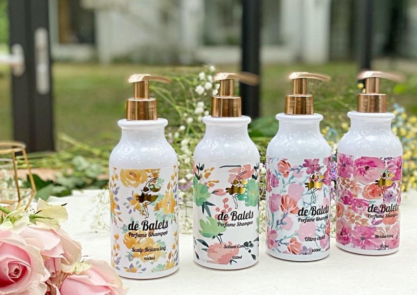 2022香氛洗髮精推薦: de Balets 小巴黎 SPA級香水洗髮精,450ml/NT699