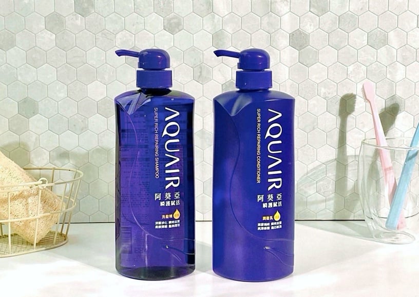 2022修護洗髮精推薦:AQUAIR 阿葵亞 瞬護賦活洗髮精,600ml/NT213