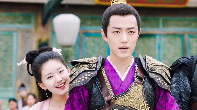 肖戰合作的陸劇女星6:趙露思《哦!我的皇帝陛下》