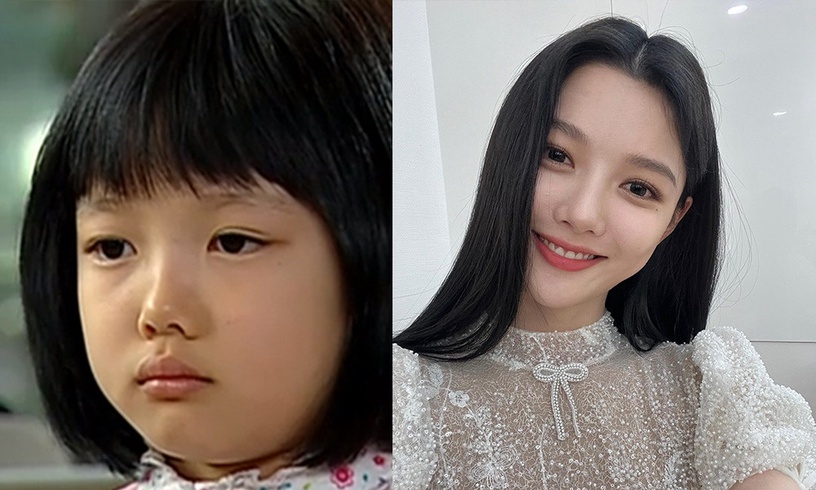 韓國女星童年舊照1:金世正