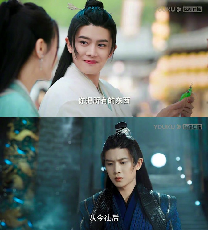 熱播陸劇「角色指數榜」TOP 3:任嘉倫 飾演《馭鮫記之與君初相識》長意