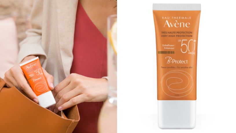 潤色防曬推薦6:雅漾 全效極護亮顏防曬乳SPF50+,30ml,NT$980元