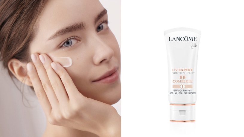 潤色防曬推薦8:蘭蔻 超輕盈UV BB霜SPF50+ PA++++,30ml,NT$1,980元