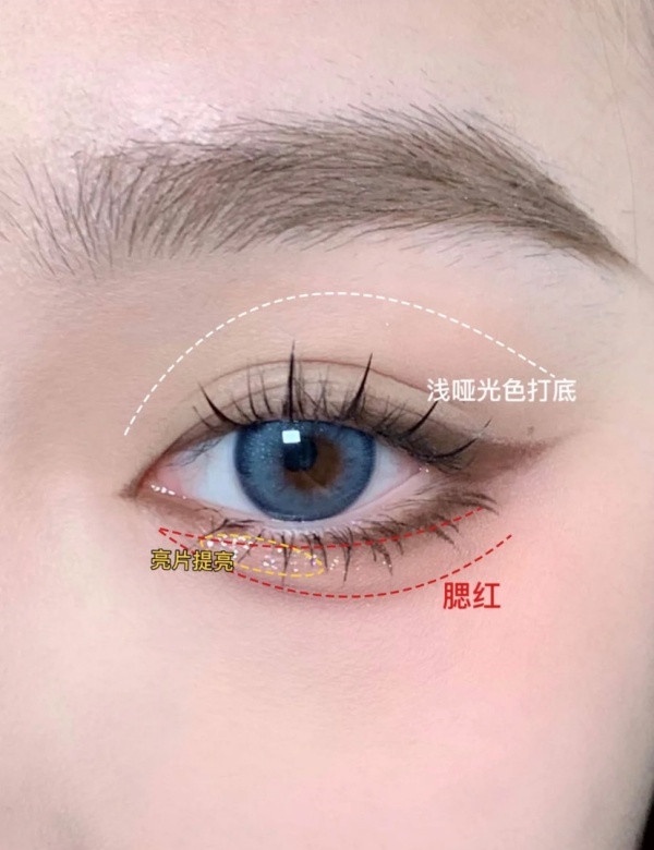 眉眼距離決定年紀!化妝師親授「改善眉眼間距」5技巧,倒置眼影畫法減齡又消腫