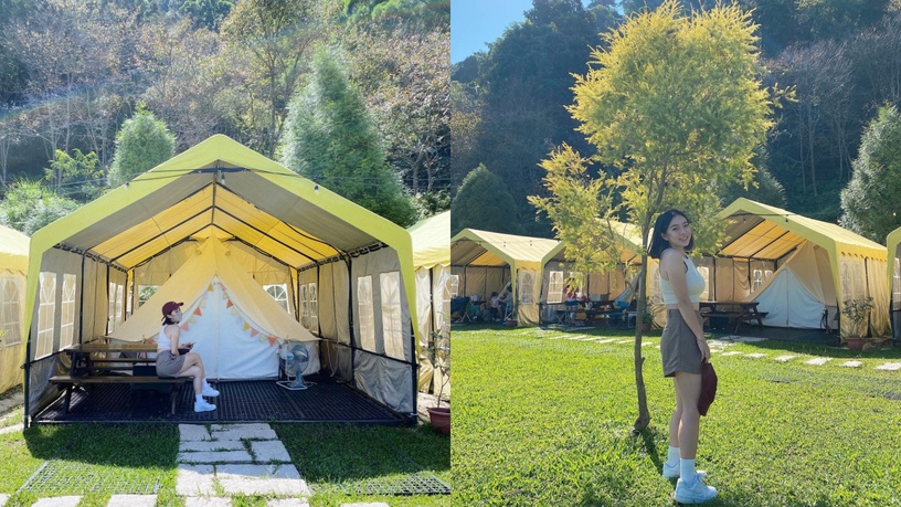 2022新竹「懶人露營」推薦!5間免裝備營區:超豪華帳篷、大草皮、夜景,享受自然美景