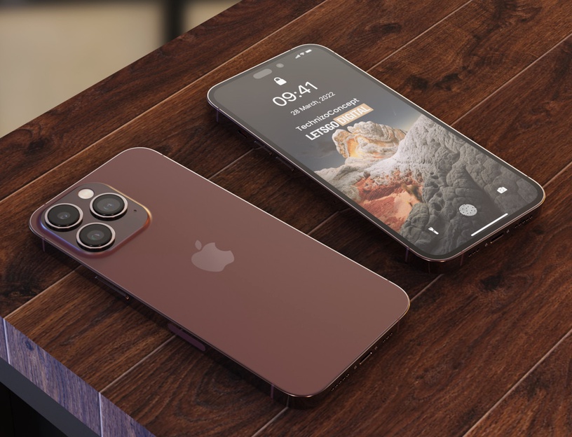 顏值天花板!iPhone 14「勃根地酒紅」新色美哭,螢幕佔比5年來最高、廣角鏡頭大升級