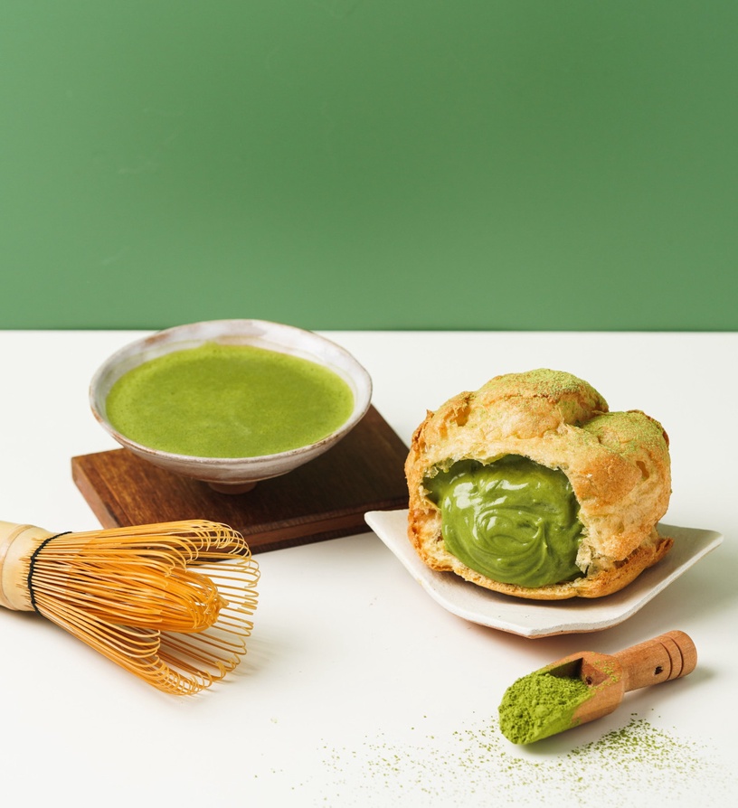 白胖胖霜淇淋現身!beard papa’s抹茶季泡芙登場,白胖胖霜淇淋必吃,再享5折優惠!
