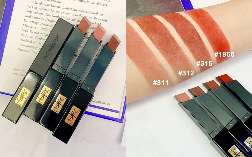 YSL 黑絲絨煙管唇膏,NT1,380