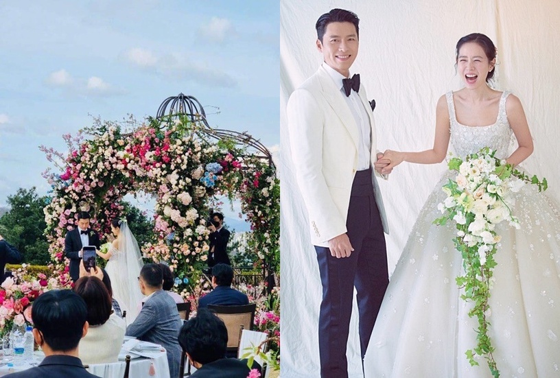 女神的絕美婚紗!孫藝珍穿「婚紗女王」嫁玄彬,全智賢婚紗186萬,珠寶更是驚人的貴!