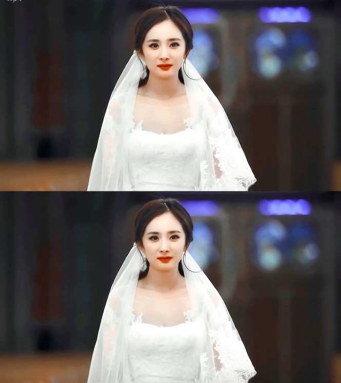 女星「陸劇婚紗造型」9:楊冪《親愛的翻譯官》