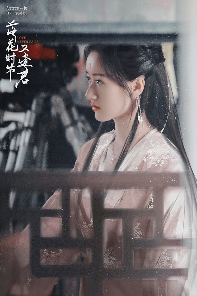 2022古裝仙俠劇女主造型7:袁冰妍 飾演《落花時節又逢君》紅凝