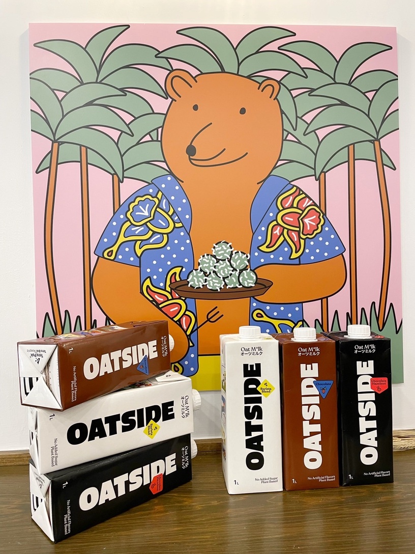 巧克力燕麥奶登場!燕麥奶OATSIDE登台,巧克力燕麥奶、燕麥植物奶都推!還有主題店