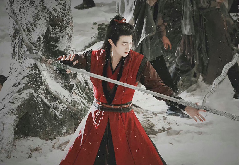 2022古裝仙俠劇男主造型10:許凱 飾演《雪鷹領主》東伯雪鷹