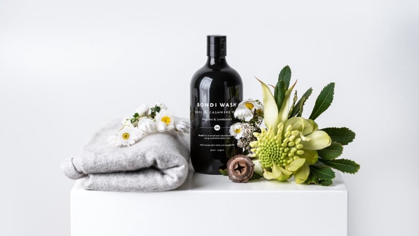 香氛洗衣精推薦3:Bondi Wash 芳枸葉&檀香羊毛和喀什米爾洗衣精,500ml,NT$680