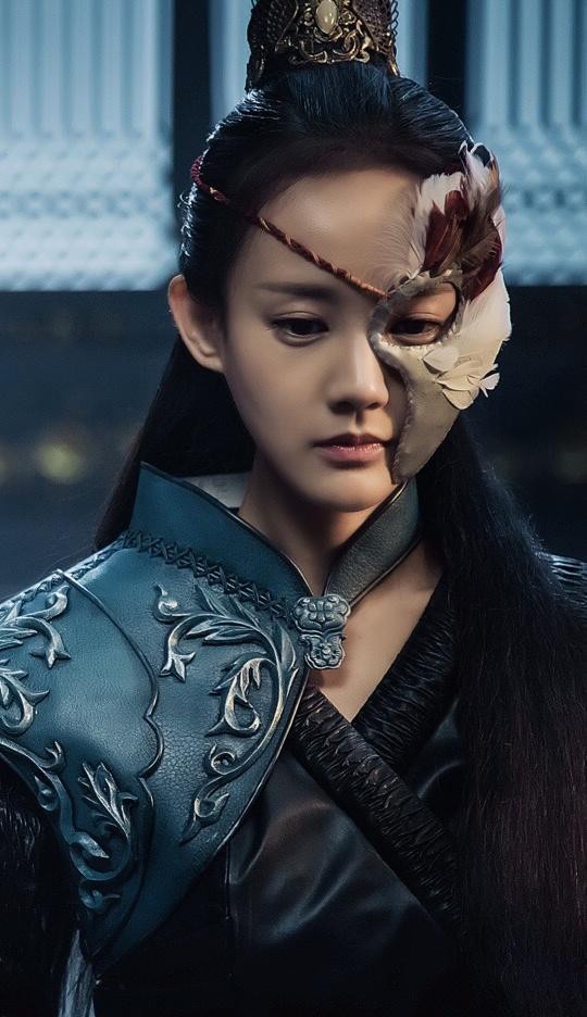 古裝劇女星「面具造型」6:李一桐 飾演《媚者無疆》晚媚