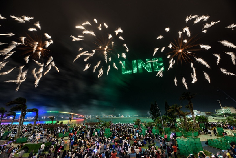 澎湖花火節2022XLINE聯名商品太萌必收,加碼LINE FRIENDS主題無人機秀+煙火場次出爐
