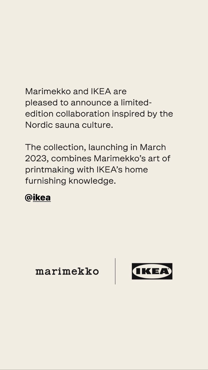 IKEA宣布與Marimekko推出聯名系列!家居用品結合北歐風特色印花,開賣時間搶先曝光!