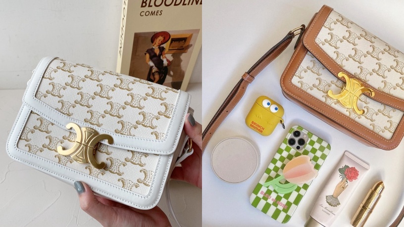 GUCCI 奶油老花迷你托特包,NT$39,000