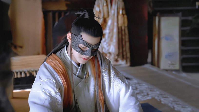 古裝劇男星「面具造型」3:鄭業成 飾演《三千鴉殺》傅九雲