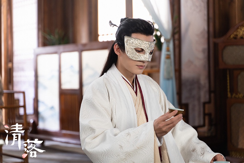 古裝劇男星「面具造型」4:劉學義 飾演《清落》夜修獨