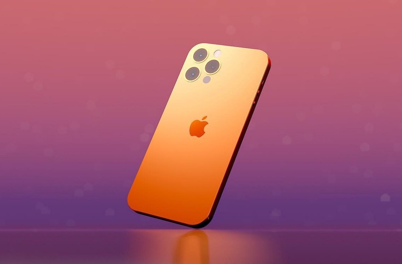 網友狂敲碗!iPhone 14高級「日落橘」預測圖流出,Mini機種掰掰、主鏡頭更凸更升級!