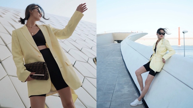 孫藝珍西裝蜜月私服太仙!不同身型西外穿搭技巧公開,五五身女孩這樣搭無痛增高5公分