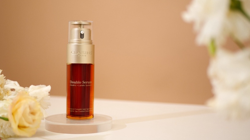 專櫃保養必囤推薦Top4:克蘭詩 黃金雙激萃 50ml,NT3,980
