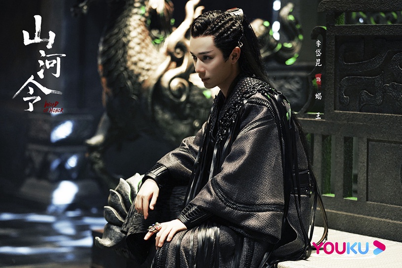 古裝劇男星「髒辮髮型」4:李岱昆 飾演《山河令》蠍王