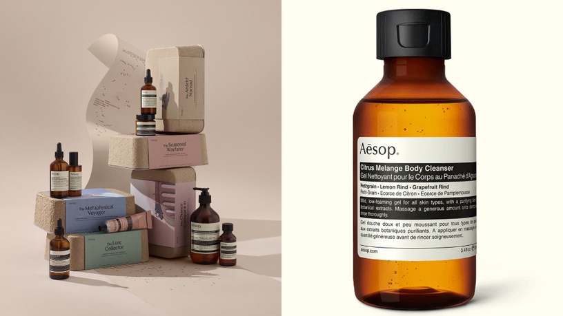 香氛沐浴乳推薦2:Aesop 苦橙香檸身體潔膚露,100ml,NT$500