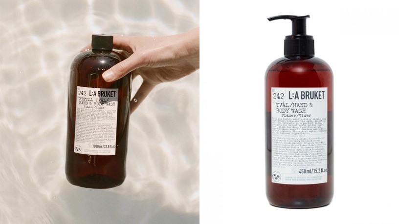香氛沐浴乳推薦6:L:A BRUKET 242接骨木花潔膚露,450ml,NT$1,200
