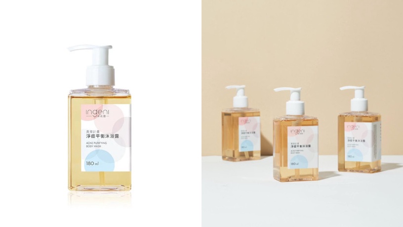 抗痘沐浴乳推薦1:新肌霓 淨痘平衡沐浴露,180ml,NT$480