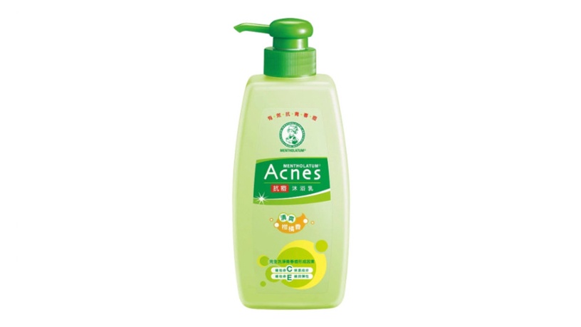 抗痘沐浴乳推薦4:曼秀雷敦 抗痘沐浴乳,600ml,NT$199(參考屈臣氏售價)