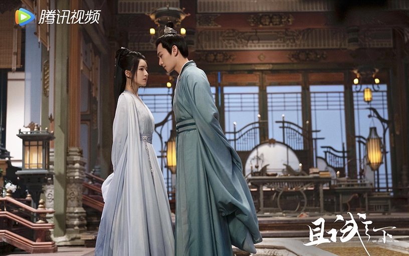 楊洋合作的陸劇女神CP感1:趙露思《且試天下》