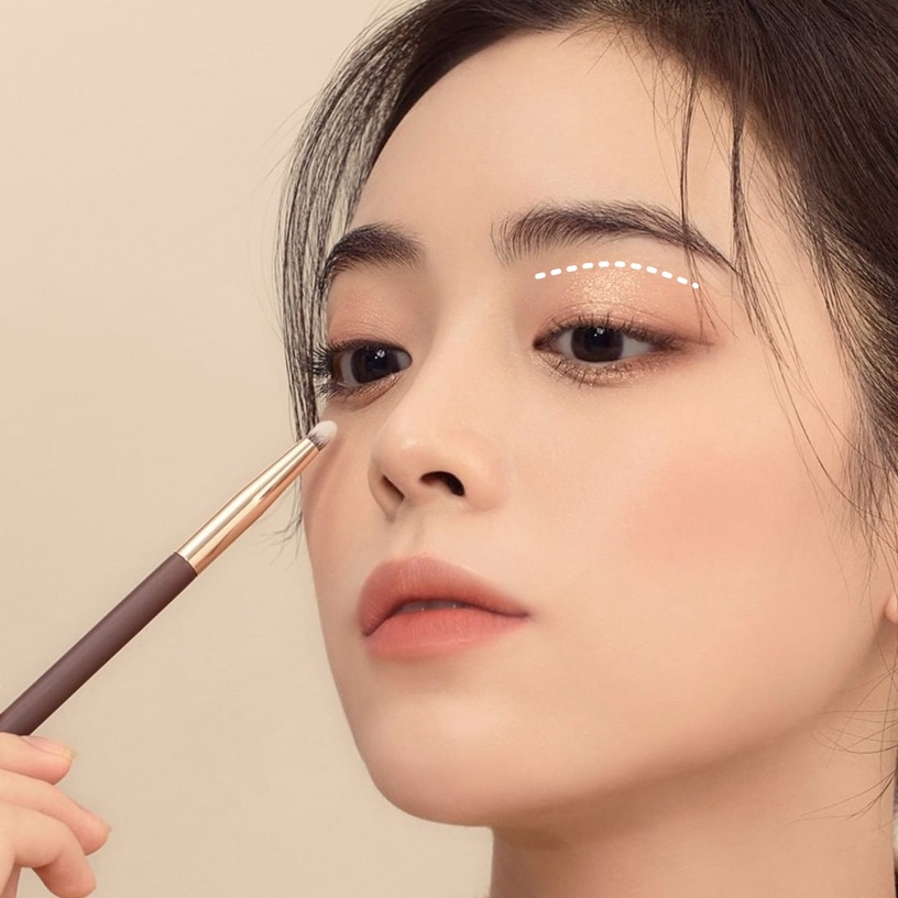 腫泡眼型眼影暈染技巧!眼影方向、眼影位置是重點,眼影暈染更乾淨有層次、消腫泡有感