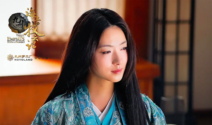 網評古裝劇十大經典「瘋批惡女」7:萬茜 飾演《海上牧雲記》南枯月漓