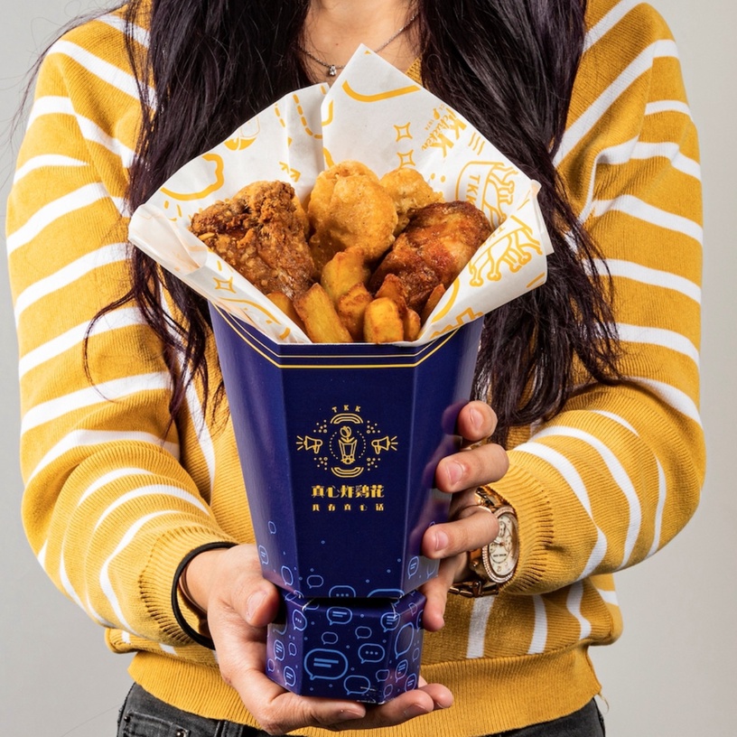 雞速食優惠:頂呱呱推限定炸雞花,加碼新品優惠