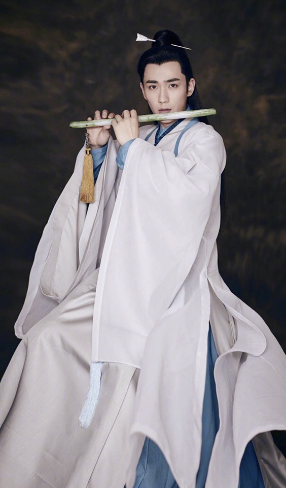 古裝劇小說裡走出來的「白衣公子」8:朱一龍