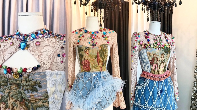 偶像們閃閃發光的打歌服全來自她:BTS碎鑽流蘇舞台服、IVE寶石服裝都超搶眼!