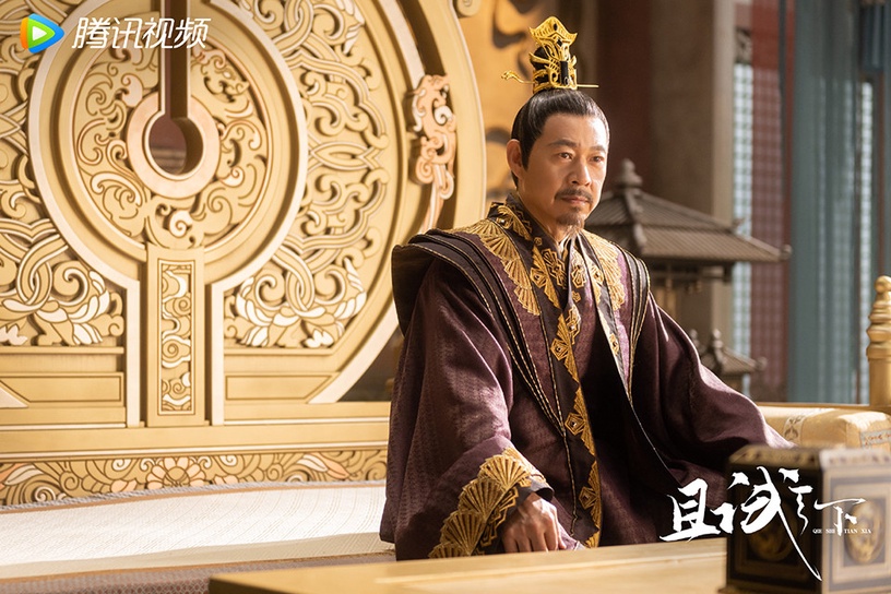 原著小說《且試天下》十大美男8:張豐毅 飾演 雍王