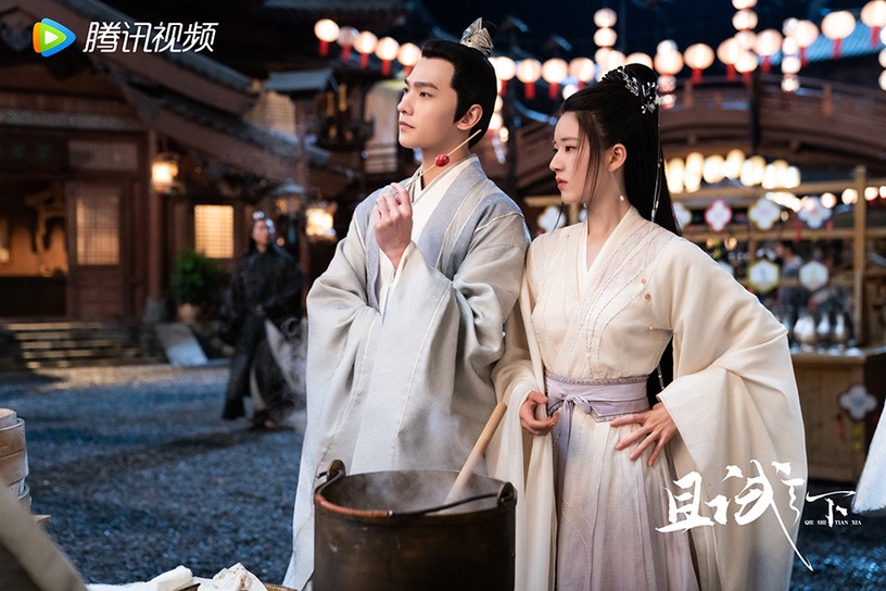 近期陸劇熱度榜TOP 2:楊洋、趙露思《且試天下》