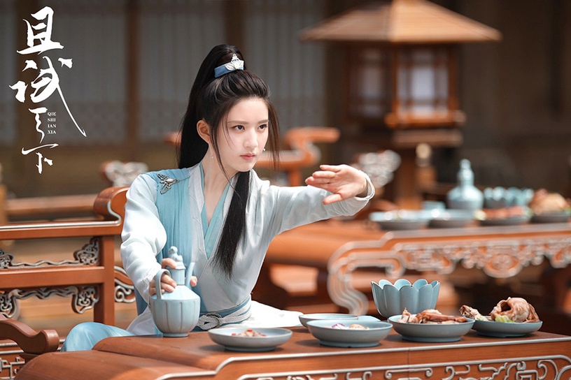 古裝武俠劇「霸氣女主」1:趙露思 飾演《且試天下》白風夕