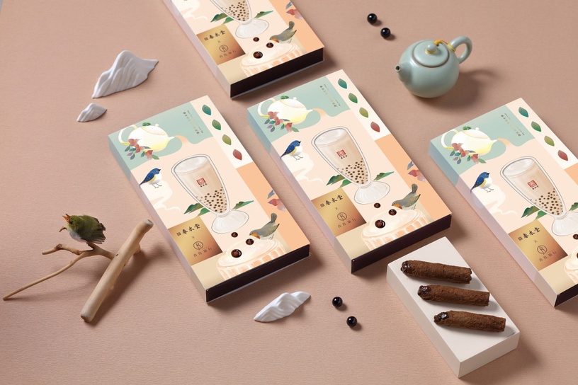 端午節禮盒推薦!青鳥旅行x春水堂「珍珠奶茶蛋捲」升級回歸,每口都吃得到黑糖珍珠