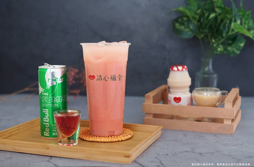 清心福全「Red Bull能量多多」新上市!清心優多+紅牛火龍果風味能量飲,解渴又提神