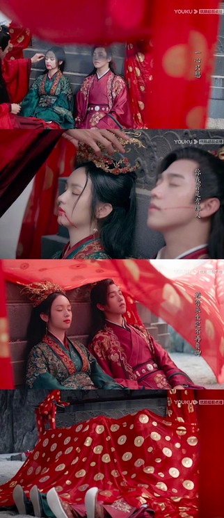 古裝劇經典「大婚名場面」10:周也&馬聞遠《山河令》