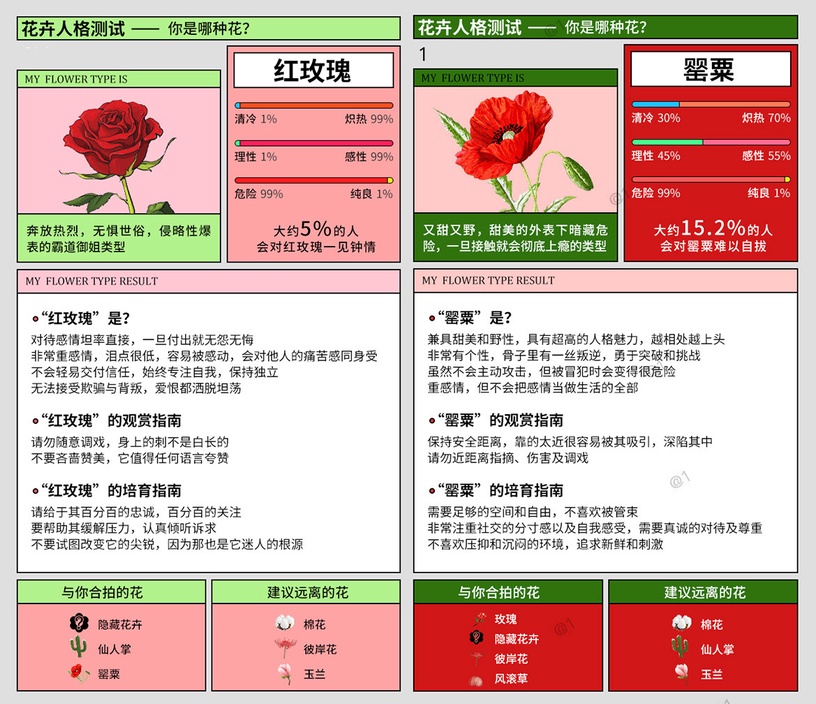 陸網爆紅「花卉人格」心理測驗!簡單七題測出你的代表花卉、性格,分析合拍&遠離花種
