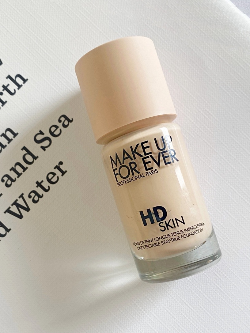 【BEAUTY編輯實測】MAKE UP FOR EVER HD SKIN 粉無痕持久粉底液,30ml/NT1,700