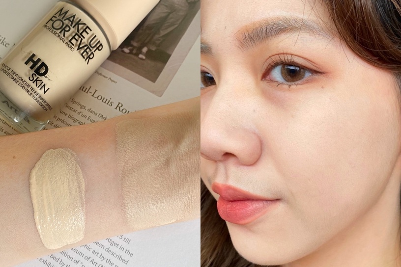 【BEAUTY編輯實測】MAKE UP FOR EVER HD SKIN 粉無痕持久粉底液,30ml/NT1,700