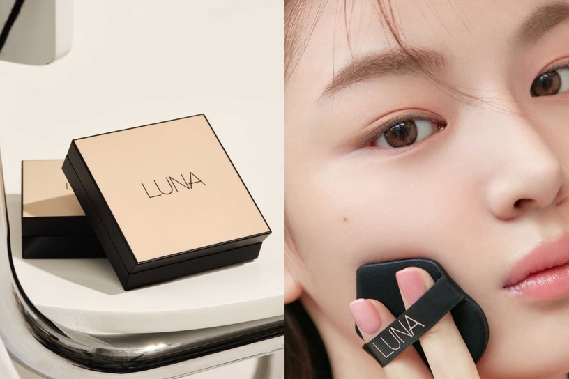 2022韓國OLIVE YOUNG氣墊推薦:LUNA 修片持久氣墊,12g*2/約NT780