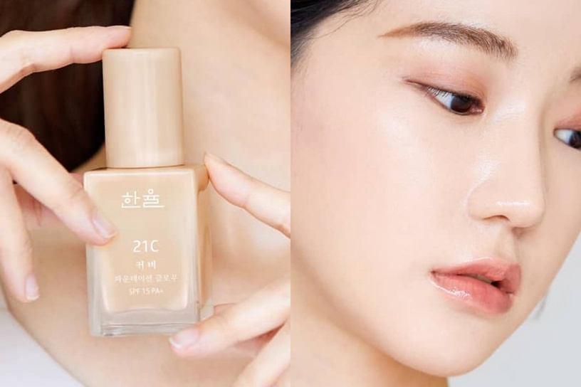 2022韓國OLIVE YOUNG粉底推薦:韓律 遮瑕服貼粉底液,30ml/約NT550