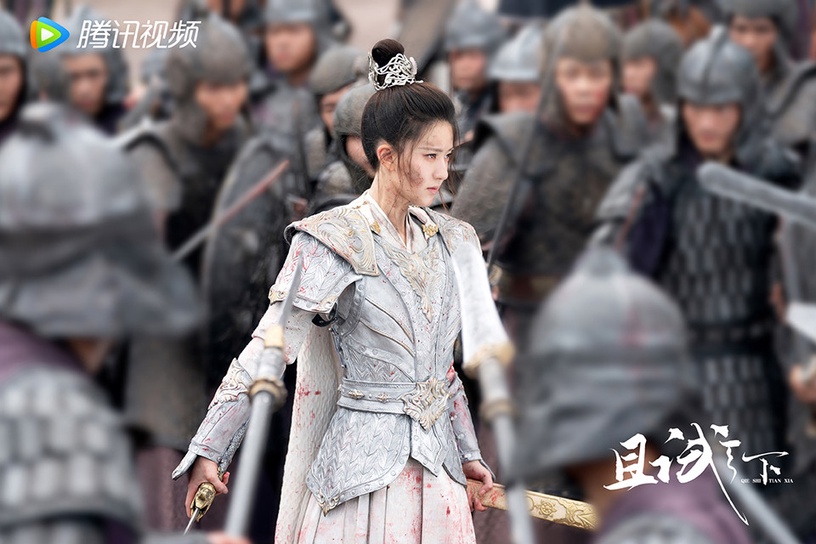熱播陸劇「角色指數榜」TOP 4:趙露思 飾演《且試天下》白風夕/風惜雲